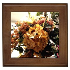 Begonia 1 2 Framed Tile