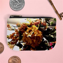 Begonia 1 2 Mini Coin Purse by bestdesignintheworld