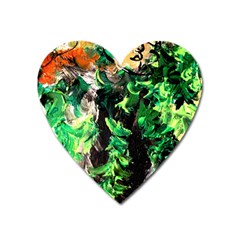 Plants 1 1 Heart Magnet by bestdesignintheworld