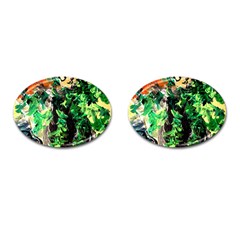 Plants 1 1 Cufflinks (oval) by bestdesignintheworld