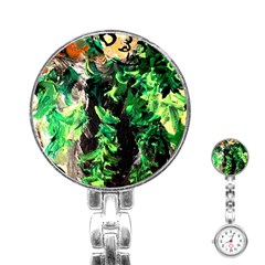 Plants 1 1 Stainless Steel Nurses Watch by bestdesignintheworld