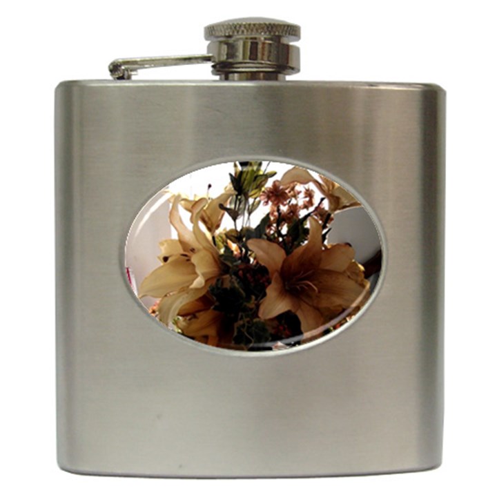 Lilies 1 1 Hip Flask (6 oz)