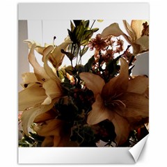 Lilies 1 1 Canvas 11  X 14  by bestdesignintheworld