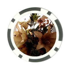 Lilies 1 1 Poker Chip Card Guard (10 Pack) by bestdesignintheworld