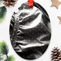 Polka Dots 1 2 Ornament (oval)