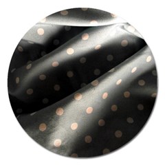 Polka Dots 1 1 Magnet 5  (round) by bestdesignintheworld