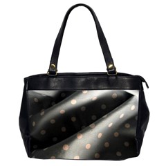 Polka Dots 1 1 Oversize Office Handbag (2 Sides) by bestdesignintheworld