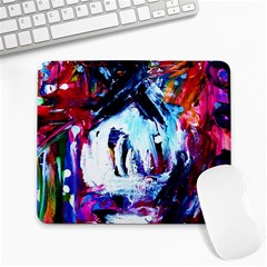 Funny House 1 1 Large Mousepads by bestdesignintheworld