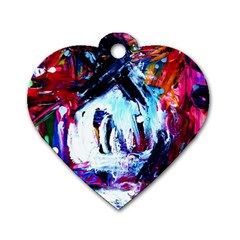 Funny House 1 1 Dog Tag Heart (two Sides) by bestdesignintheworld