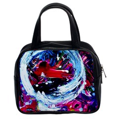 Red Airplane 1 1 Classic Handbag (two Sides) by bestdesignintheworld