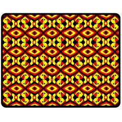 Rby-c-1-2 Fleece Blanket (medium)  by ArtworkByPatrick