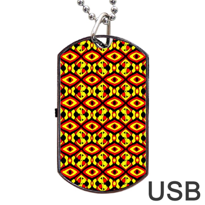 RBY-C-1-2 Dog Tag USB Flash (Two Sides)