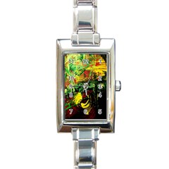 Revelation 1 2 Rectangle Italian Charm Watch by bestdesignintheworld