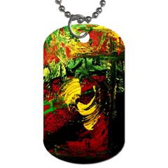 Revelation 1 3 Dog Tag (one Side) by bestdesignintheworld