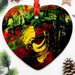 Revelation 1 3 Heart Ornament (two Sides) by bestdesignintheworld