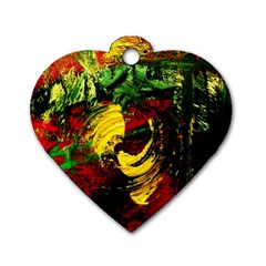 Revelation 1 3 Dog Tag Heart (one Side) by bestdesignintheworld