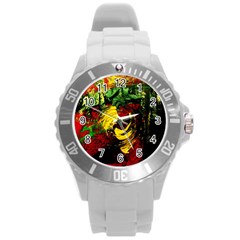 Revelation 1 3 Round Plastic Sport Watch (l) by bestdesignintheworld