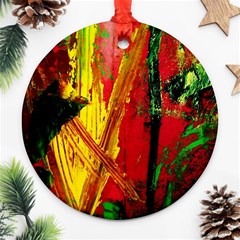 Revelation 1 4 Round Ornament (two Sides) by bestdesignintheworld