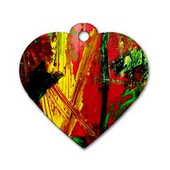 Revelation 1 4 Dog Tag Heart (two Sides) by bestdesignintheworld