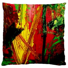 Revelation 1 4 Large Flano Cushion Case (one Side) by bestdesignintheworld