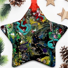 Forest 1 1 Ornament (star) by bestdesignintheworld