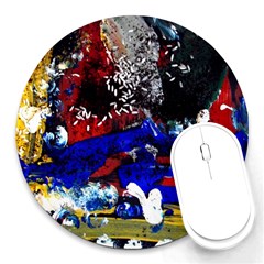 Holidays 1 1 Round Mousepads by bestdesignintheworld