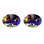 Holidays 1 1 Cufflinks (Oval) Front(Pair)