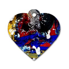 Holidays 1 1 Dog Tag Heart (one Side) by bestdesignintheworld