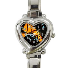 York 1 5 Heart Italian Charm Watch by bestdesignintheworld