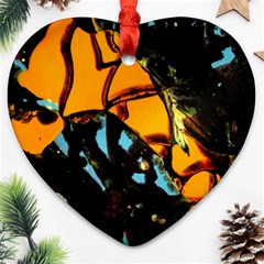 York 1 5 Heart Ornament (two Sides) by bestdesignintheworld