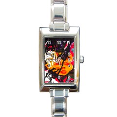 Consolation Before Battle 1 1 Rectangle Italian Charm Watch by bestdesignintheworld