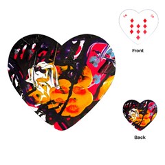 Consolation Before Battle 1 1 Playing Cards Single Design (heart) by bestdesignintheworld