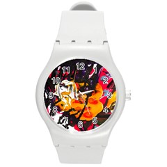 Consolation Before Battle 1 1 Round Plastic Sport Watch (m) by bestdesignintheworld