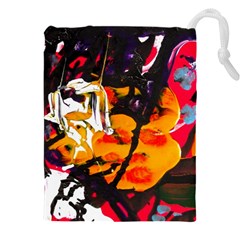 Consolation Before Battle 1 1 Drawstring Pouch (5xl) by bestdesignintheworld