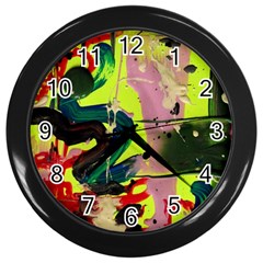 Deep Soul 1 1 Wall Clock (black) by bestdesignintheworld