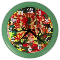 Deep Soul 1 3 Color Wall Clock