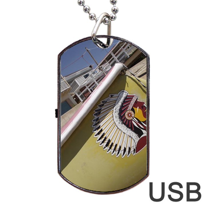 Boat 1 1 Dog Tag USB Flash (One Side)