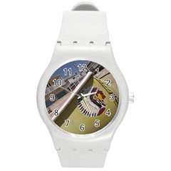 Boat 1 1 Round Plastic Sport Watch (m) by bestdesignintheworld