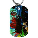 Night 1 2 Dog Tag (One Side) Front