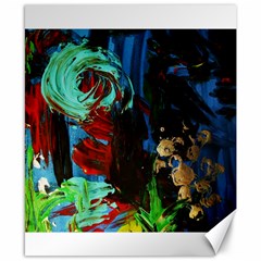 Night 1 2 Canvas 8  X 10  by bestdesignintheworld