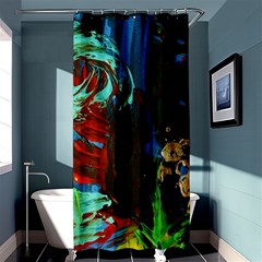 Night 1 2 Shower Curtain 36  X 72  (stall)  by bestdesignintheworld