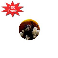 Tulips 1 2 1  Mini Buttons (100 Pack)  by bestdesignintheworld