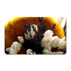 Tulips 1 2 Magnet (rectangular) by bestdesignintheworld