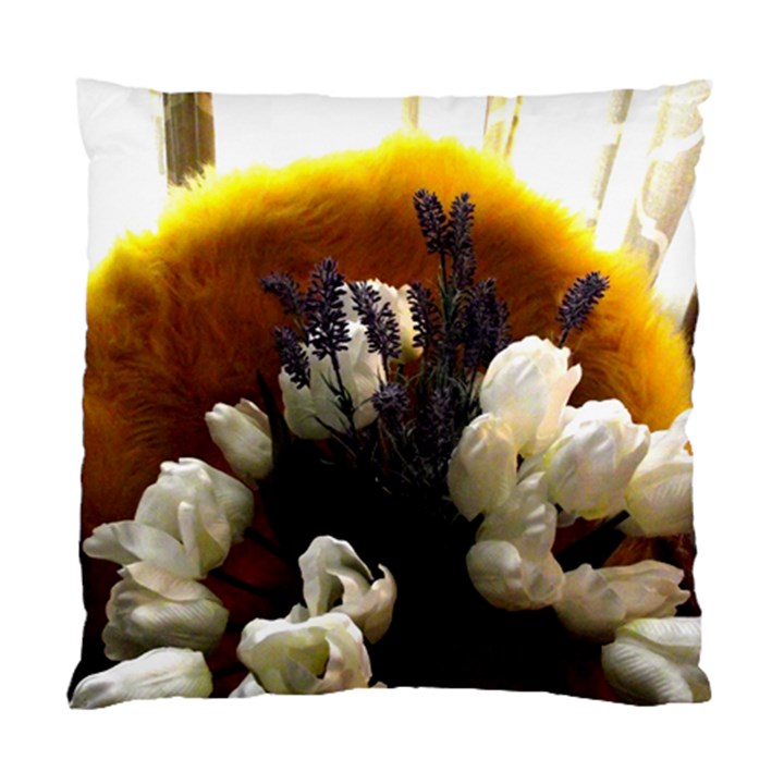 Tulips 1 2 Standard Cushion Case (One Side)