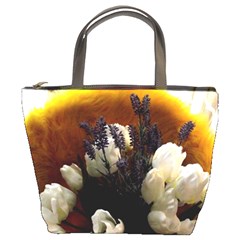 Tulips 1 2 Bucket Bag by bestdesignintheworld