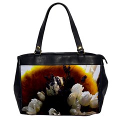 Tulips 1 2 Oversize Office Handbag by bestdesignintheworld