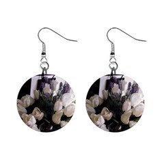 Tulips 1 1 Mini Button Earrings by bestdesignintheworld