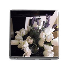 Tulips 1 1 Memory Card Reader (square 5 Slot) by bestdesignintheworld