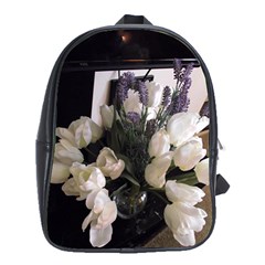 Tulips 1 1 School Bag (xl) by bestdesignintheworld