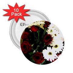 Roses 1 2 2 25  Buttons (10 Pack)  by bestdesignintheworld